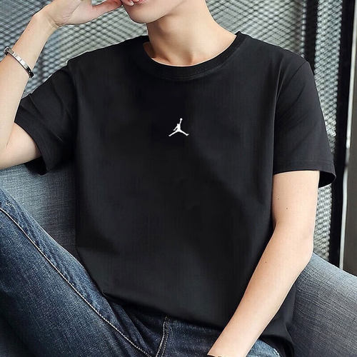 NIKE耐克男装黑色短袖T恤2026夏季新款跑步透气运动服IB6758-010