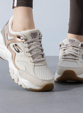 斯凯奇女鞋老爹鞋冬季新款厚底三代熊猫鞋运动鞋透气休闲鞋 12958