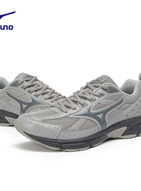 美津浓跑步鞋男鞋2025冬季新款Speed复古网面灰色运动鞋D1GH2250