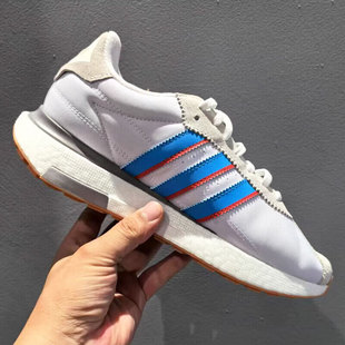 阿迪达斯 三叶草跑步鞋男鞋女鞋BOOST减震低帮休闲鞋运动鞋ID0556