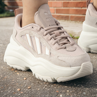 阿迪达斯三叶草老爹鞋女鞋2026春季新款运动鞋复古厚底显高休闲鞋