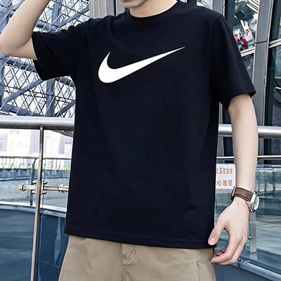 Nike耐克夏季新款男子跑步短袖T恤健身训练服透气半袖DC5095-010