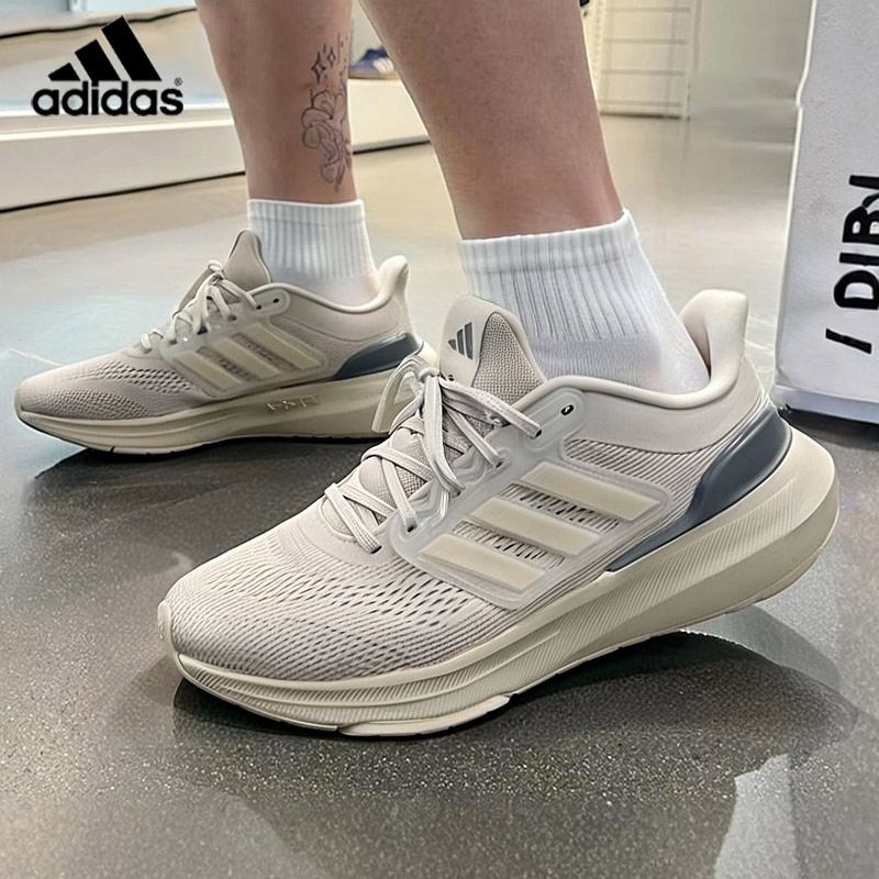 阿迪达斯运动鞋男冬季新款BOUNCE减震跑步鞋轻便透气训练鞋IE0718