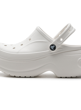 卡骆驰2025新款洞洞鞋男女款白色凉鞋时尚沙滩鞋210062-100