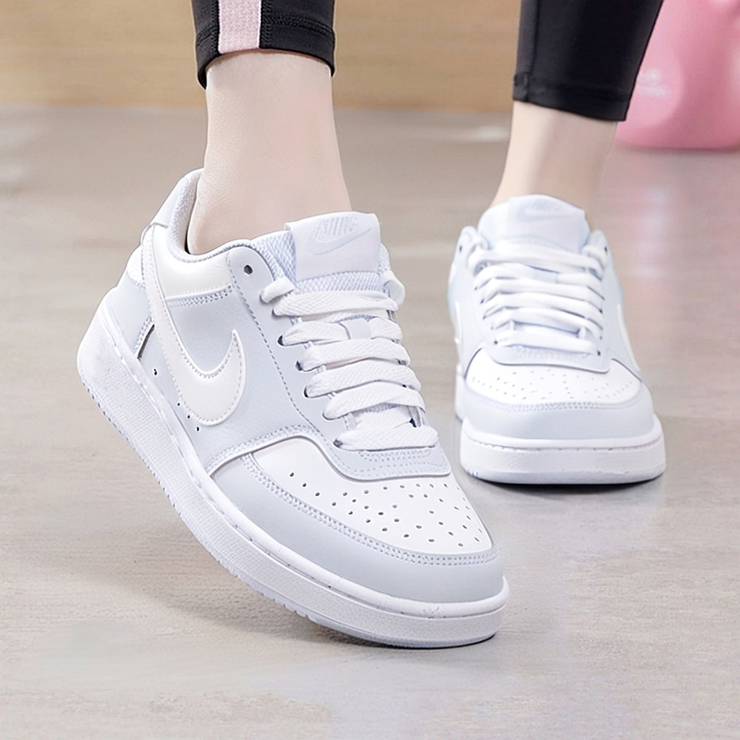 NIKE耐克女鞋板鞋2025冬季低帮复古厚底休闲鞋运动鞋 DH3158-004