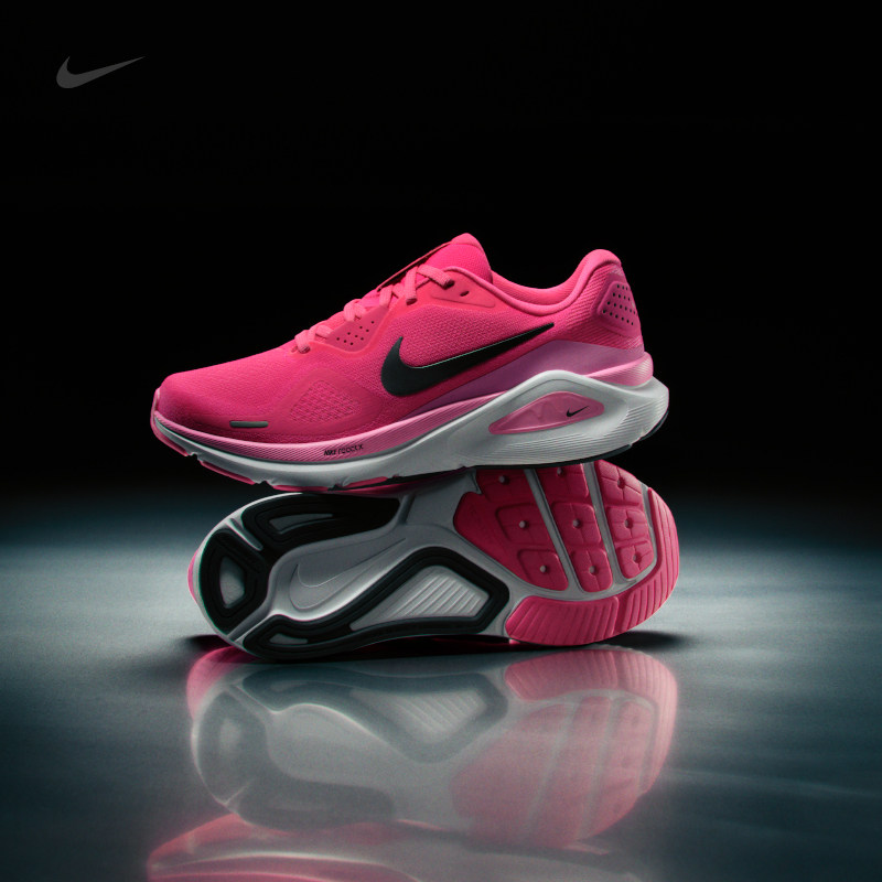 NIKE耐克女子跑步鞋2025冬季轻便透气 STRUCTURE 26 HJ1101-601