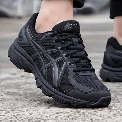 Asics/亚瑟士男子4E宽楦慢跑鞋轻便透气休闲鞋缓震运动鞋1021A463