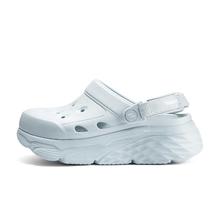 Skechers斯凯奇海豚鞋2024新款轻质厚底舒适耐磨洞洞拖鞋111268