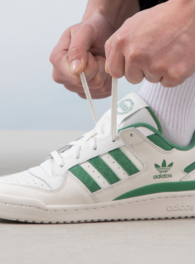 阿迪达斯 三叶草男鞋绿色厚底休闲鞋2025春新款运动鞋板鞋 IG3778