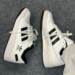 FORUM运动鞋 adidas阿迪达斯三叶草男鞋 小白鞋 春季 IH7830 休闲板鞋