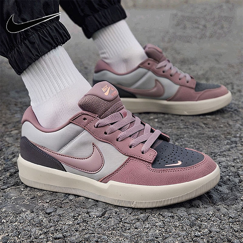 耐克男女透气平底滑板鞋春季情侣翻毛皮NIKE SB FORCE 58 DV5477