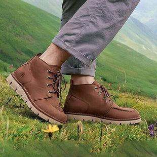 A41Z1 商务通勤轻便皮革宽版 Timberland添柏岚官方男鞋 中帮休闲鞋