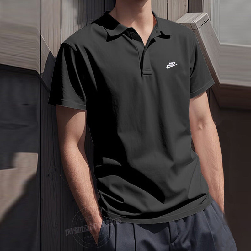 NIKE耐克男子春夏季新款简约翻领运动服休闲短袖POLO衫FN3895-010