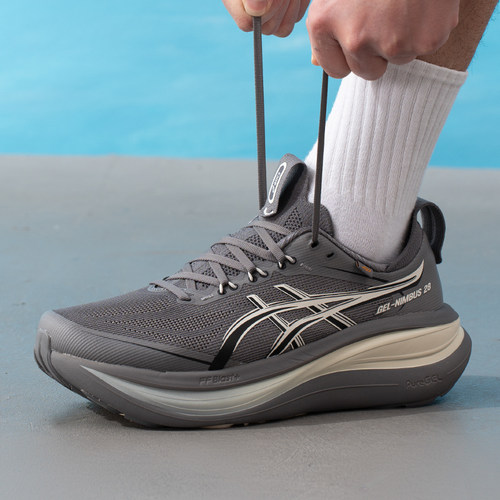 ASICS亚瑟士男跑步鞋26新款GEL-NIMBUS 28 GO运动鞋缓震1011C268