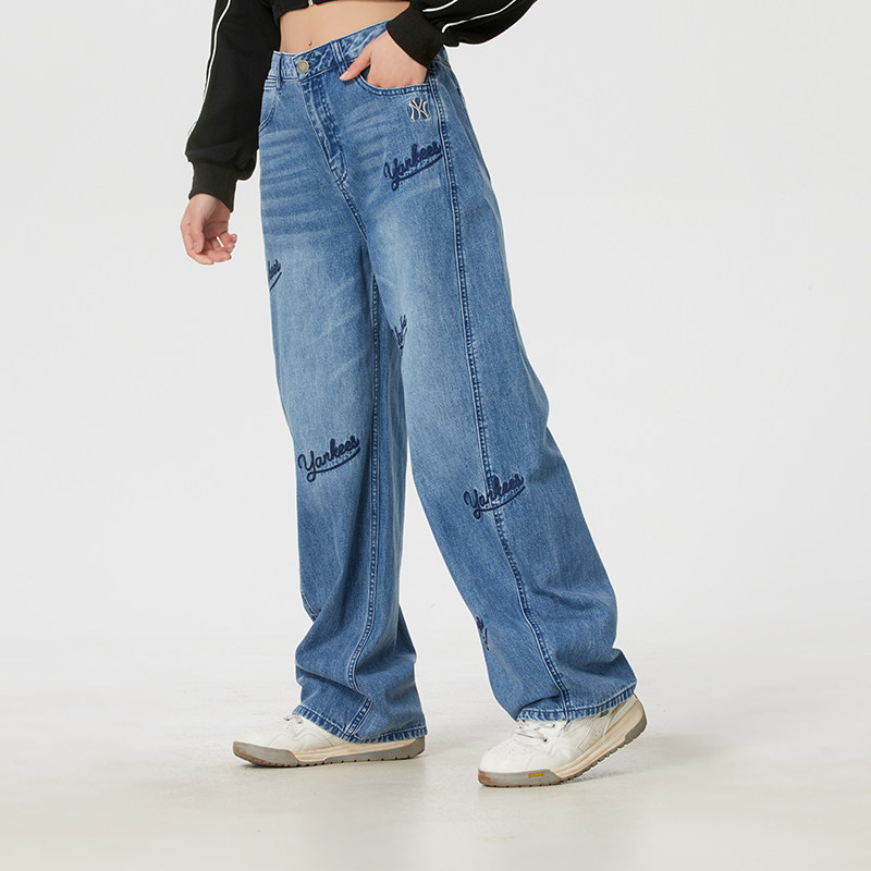 MLB美职棒女裤2026春季新款运动裤长裤透气牛仔裤休闲鞋3FDPG0361,运动服/休闲服装,运动长裤,淘宝优惠券,粉丝福利购,淘宝优惠卷