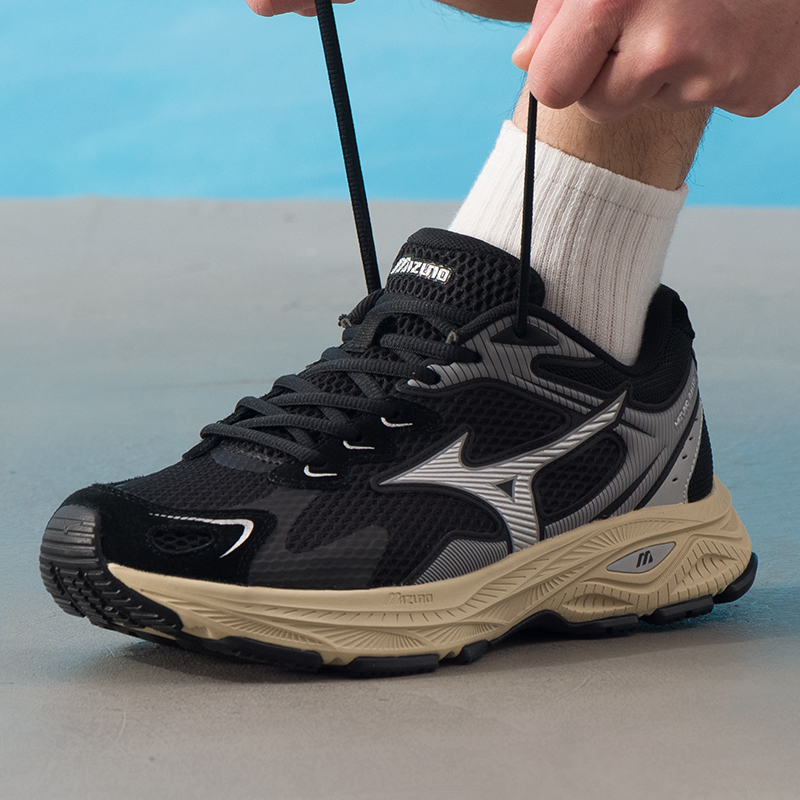 美津浓跑步鞋缓震运动鞋25新款男女款健身训练鞋低帮透气D1GH2235