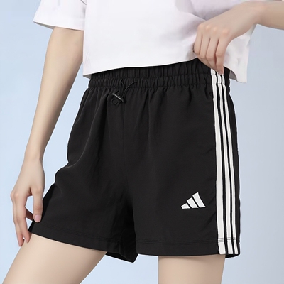 adidas阿迪达斯女W 3S WV SHO运动休闲短裤梭织跑步健身裤JE1309