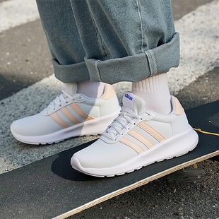 透气缓震运动鞋 Adidas阿迪达斯官方女鞋 休闲鞋 25新款 HP6103 跑步鞋