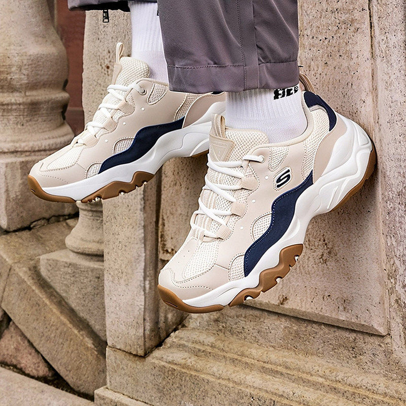 斯凯奇男熊猫鞋2026春季新款开学厚底显高透气轻便男士休闲运动鞋,运动鞋new,跑步鞋,淘宝优惠券,粉丝福利购,淘宝优惠卷