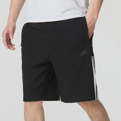 2026阿迪达斯春季新款男士梭织运动短裤宽松透气休闲裤IN6510