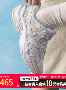 NIKE耐克新款女鞋复古跑鞋透气翻毛皮老爹鞋运动休闲鞋FJ3794