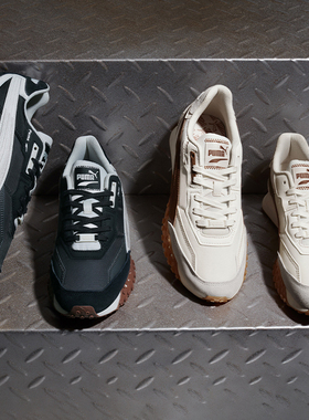 【刘宪华同款】PUMA彪马男女2026新款复古跑鞋章鱼鞋BLKTOP393151