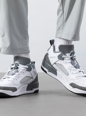 耐克2025春季新款JordanSpizikeLow男鞋缓震耐磨篮球鞋运动鞋