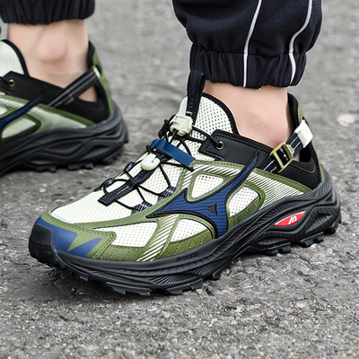 Mizuno美津浓山系西湖跑山赛透气运动凉鞋溯溪鞋RACER TRAIL SE