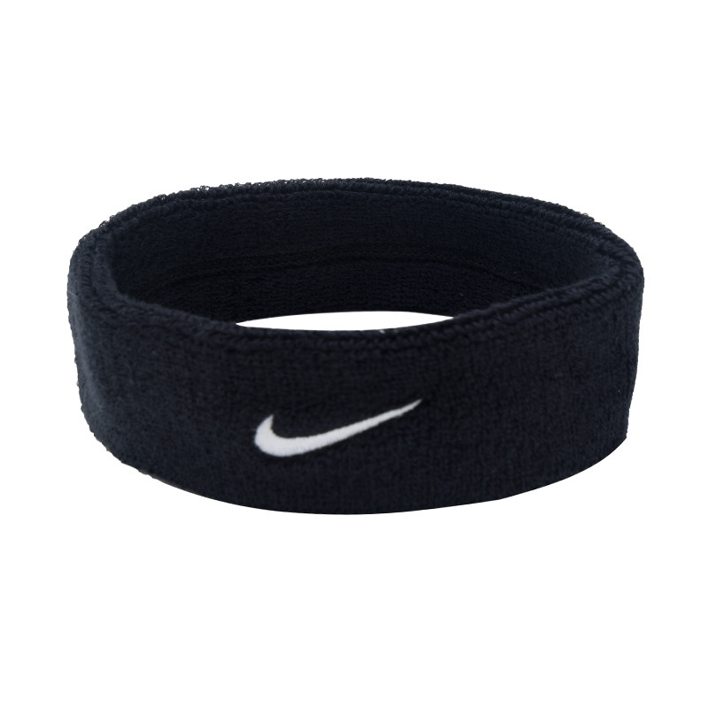 NIKE耐克新款发带运动头带吸汗速干透气黑色束发带健身训练配件