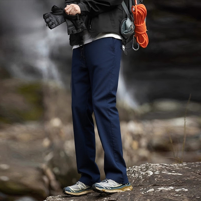 添柏岚长裤男裤冬季新款户外运动裤徒步登山透气直筒休闲裤A2BYY