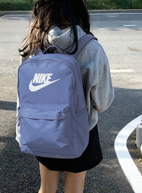 NIKE耐克男女双肩包26新款运动包旅行背包学生书包电脑包DC4244