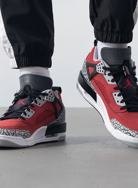 耐克JORDANSPIZIKELOW冬季新款缓震耐磨透气篮球鞋运动鞋男鞋