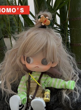 MOMOS  zsiga嘎子姐假发波波卷bjd玩偶原创同人礼物20cm娃衣