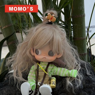 MOMOS  zsiga嘎子姐假发波波卷bjd玩偶原创同人礼物20cm娃衣