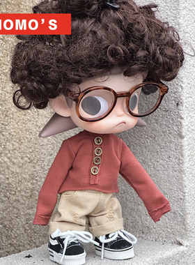 MOMOS嘎子姐zsiga人偶简约风衣卫衣牛仔裤娃衣潮玩娃衣礼物
