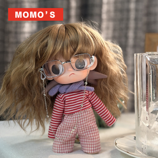 MOMOS嘎子姐粉色衣服假发zsiga向往之处1/8分molly可动人偶娃衣