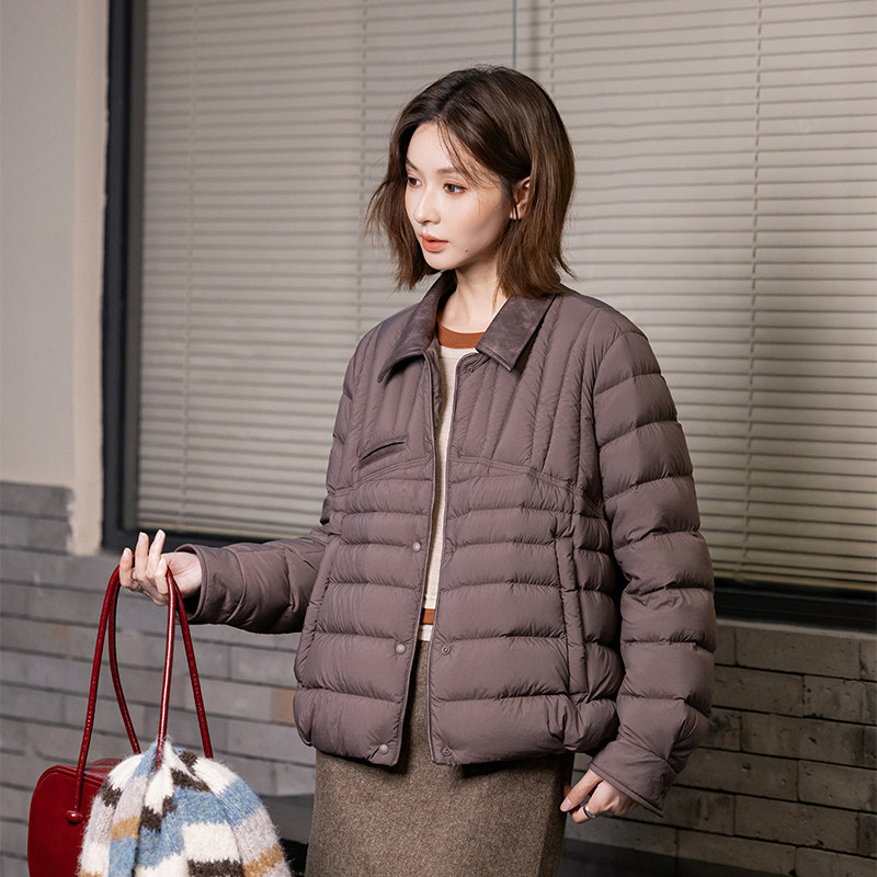 某鸭同款2025年新款潮流排骨羽绒服秋冬休闲短款女士百搭保暖外套,女装/女士精品,羽绒服,淘宝优惠券,粉丝福利购,淘宝优惠卷