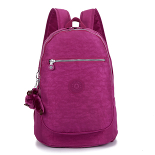 K家猴子双肩包女韩版帆布旅行背包简约大容量旅游轻便包K15016