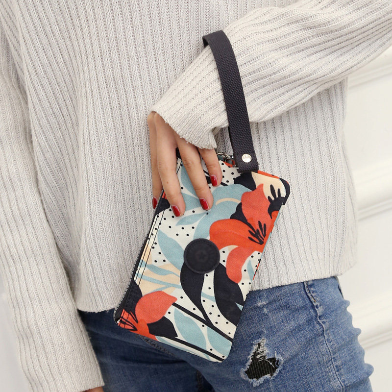 K家猴子包尼龙布手拿包零钱包收纳包时尚轻便拉链化妆女包K13265,箱包皮具/热销女包/男包,钱包,淘宝优惠券,粉丝福利购,淘宝优惠卷