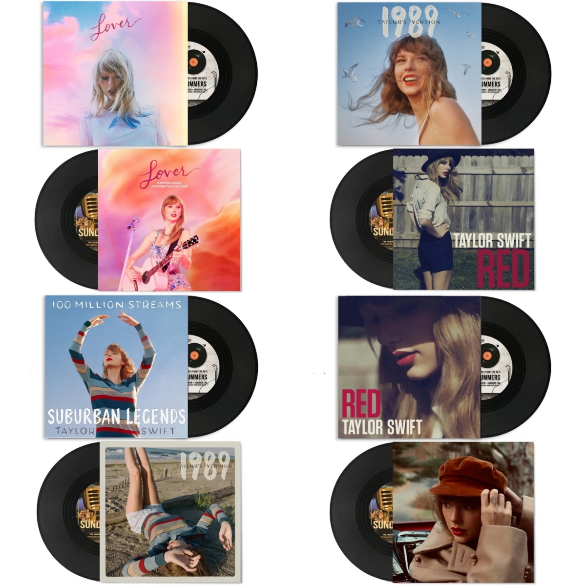 泰勒斯威夫特Taylor Swift黑胶唱片主题道具专辑封面墙面装饰摆设