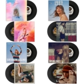 泰勒斯威夫特Taylor Swift黑胶唱片主题道具专辑封面墙面装 饰摆设