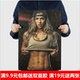 健身房室内装 复古怀旧牛皮纸画 饰画 励志健身系列海报 腹肌女