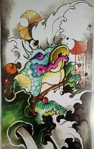 【唐门刺青六】纹身手稿新传统图片素材资料