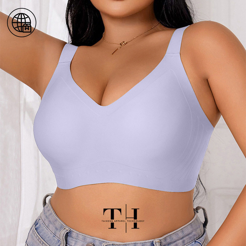 跨境大码内衣女大胸显小胸防下垂软支撑聚拢无钢圈运动文胸大罩杯,女装/女士精品,大码内搭,淘宝优惠券,粉丝福利购,淘宝优惠卷