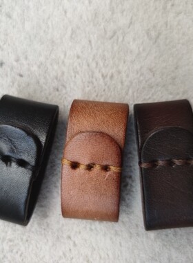 皮带男真皮皮圈牛皮环扣介子圈套环腰带配件皮环套圈尾部固定皮环