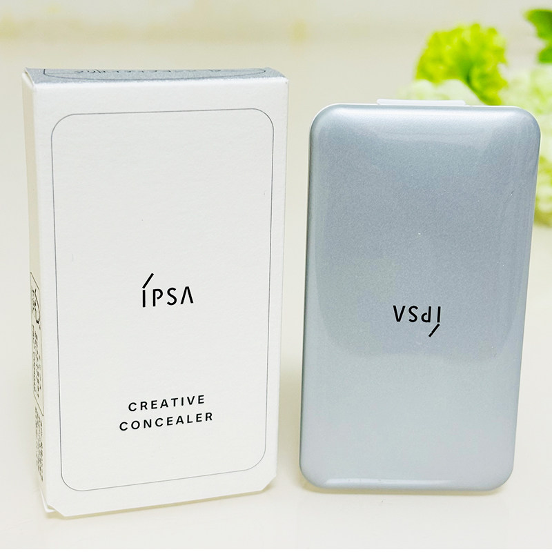 ipsa茵芙莎三色遮瑕膏清透自然遮盖修饰黑眼圈斑点痘印雀斑4.5g