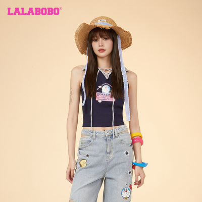 LALABOBO收腰无袖背心