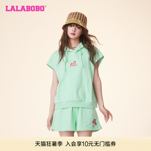 LALABOBO甜美可爱蛋糕针织卫衣
