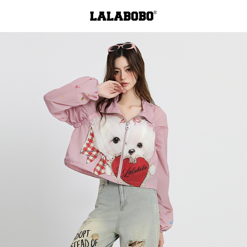LALABOBO曲奇泡芙夹克