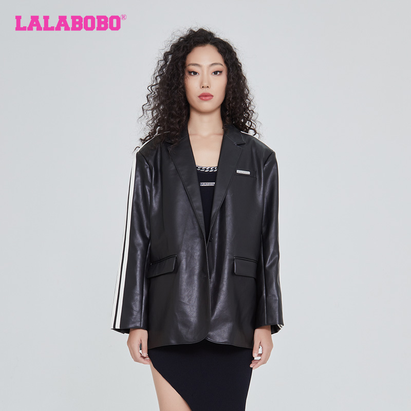 潮流皮衣夹克外套女士